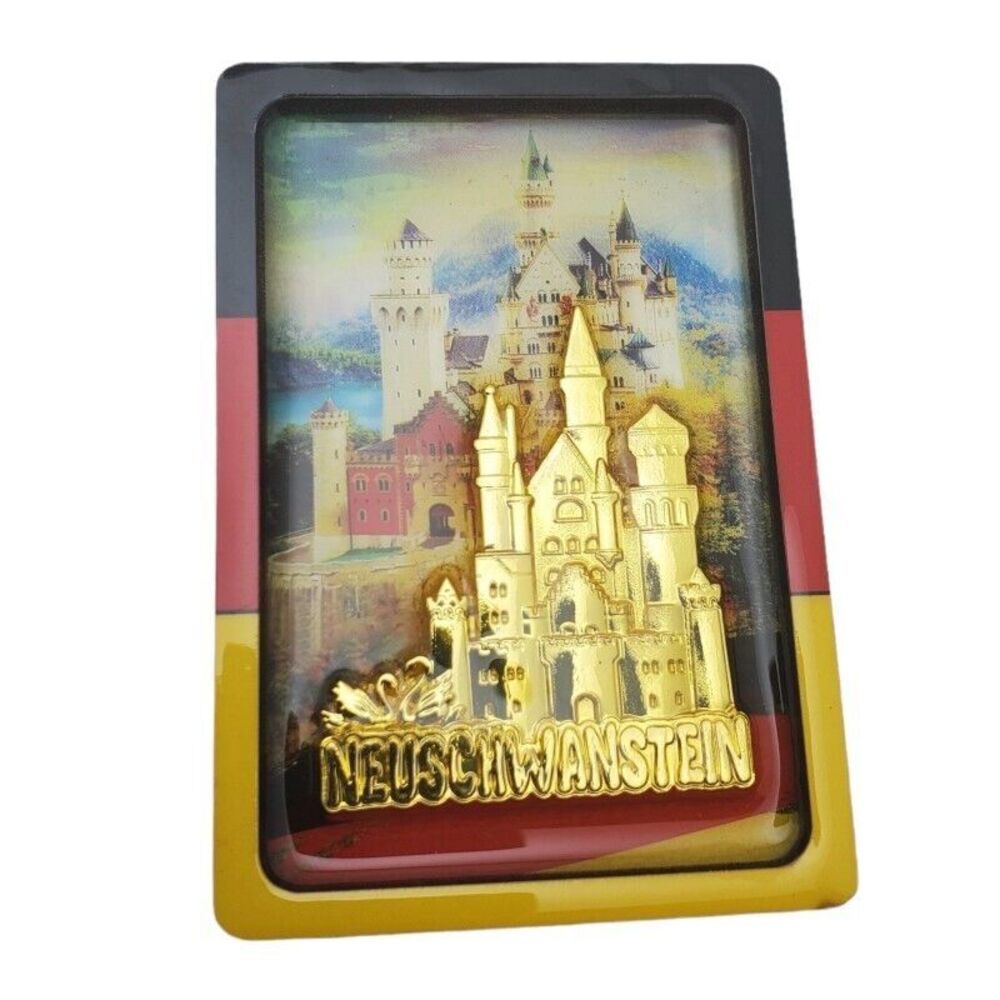 Neuschwanstein Germany Souvenir Fridge Refrigerator Magnet Travel Tourist Cities